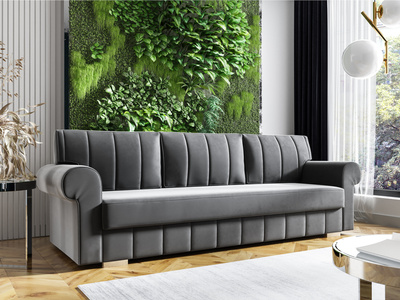 Nowoczesna sofa do salonu z funkcją spania LUMINAL