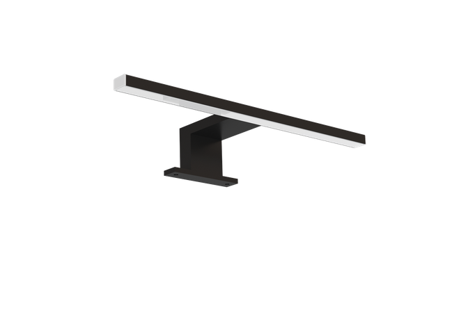 Lampka LED do łazienki czarna 30 cm