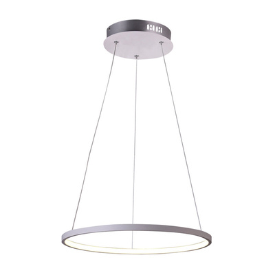Lampa biała LED ring wisząca okrągła 18W 4000K Lune