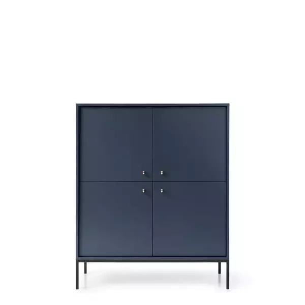 Komoda do salonu MONTI granat