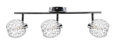 Lampa ścienna listwa 3X40W G9 chrom HORUS 