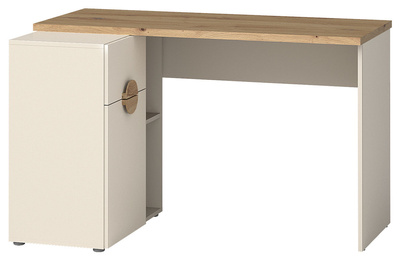 Nowoczesne biurko młodzieżowe z szufladą 130-170 cm MAGNESIA