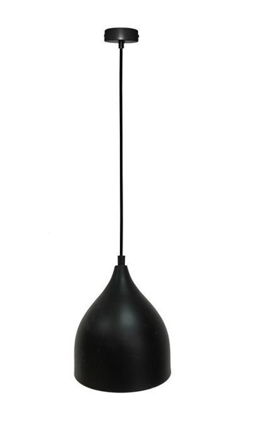 LAMPA WISZĄCA YSTAD 170mm E27 40W METAL CZARNY