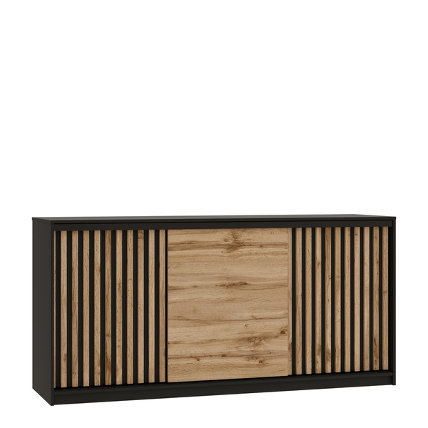 Loftowa komoda przesuwna do sypialni z szufladami 180 cm LOFT