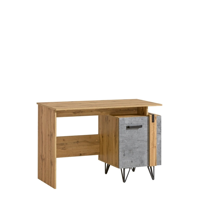 Loftowe biurko kumputerowe z szafką 120 cm LOSTI
