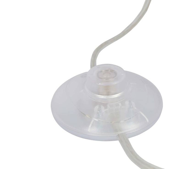 Lampa podłogowa Lund biała LED ciepły