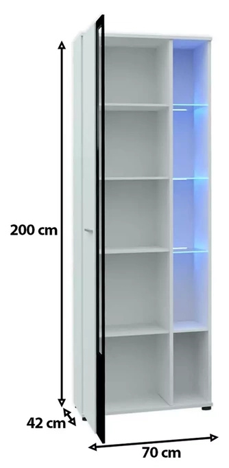 Białe meble do salonu Cube XL