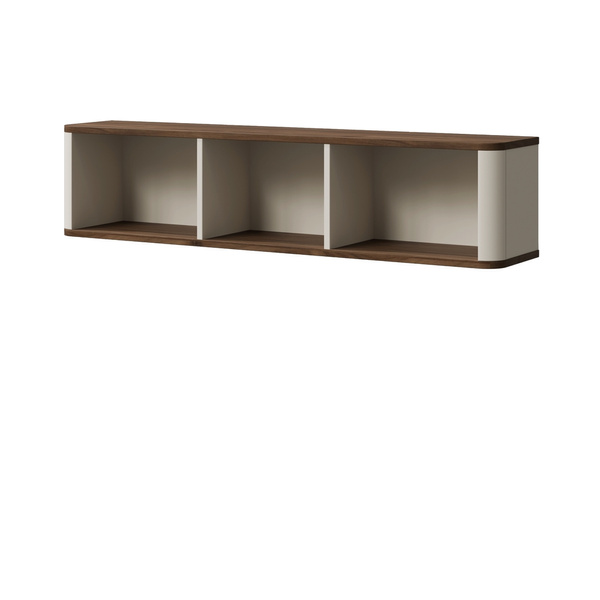 Półka na książki 127 cm do nowoczesnego salonu MIREL
