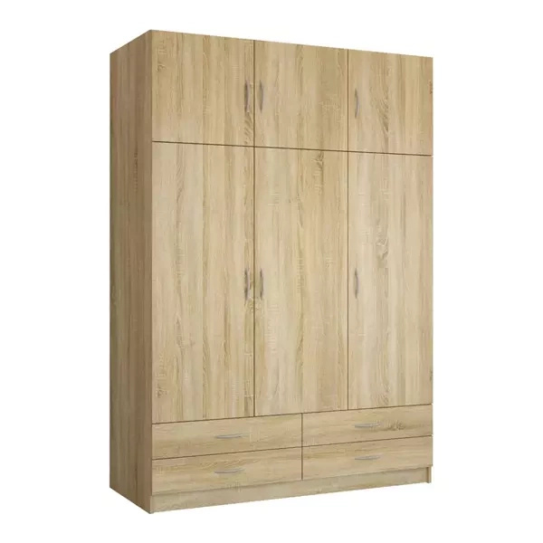 Szafa do przedpokoju 135 cm Dąb sonoma ESTELLA