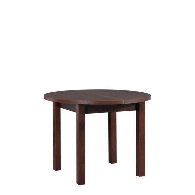 Stół okrągły drewniany orzech PALVE
