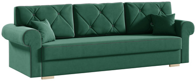 Nowoczesna sofa trzyosobowa do salonu z funkcją spania CHEESE